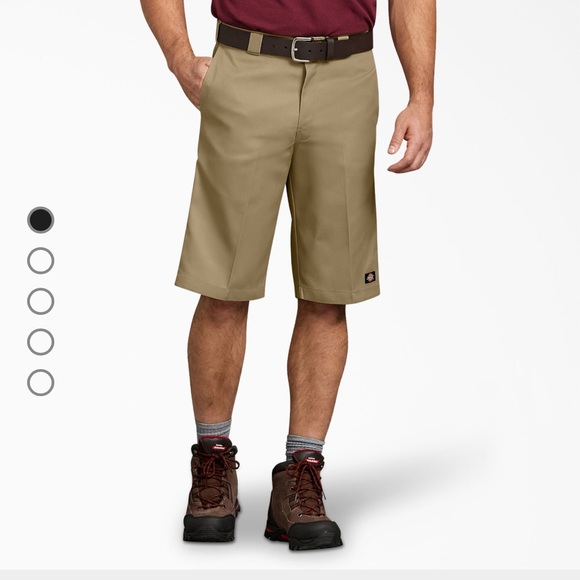 Dickies Relaxed Fit Multi-Use Pocket Work Shorts, Khaki - Picture 14 of 14